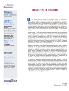 Petropress 4 Editorial | Resisten al cambio